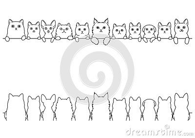 Detail Cat Frame Clipart Nomer 36