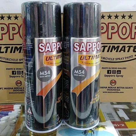Detail Cat Grey Doff Nomer 41