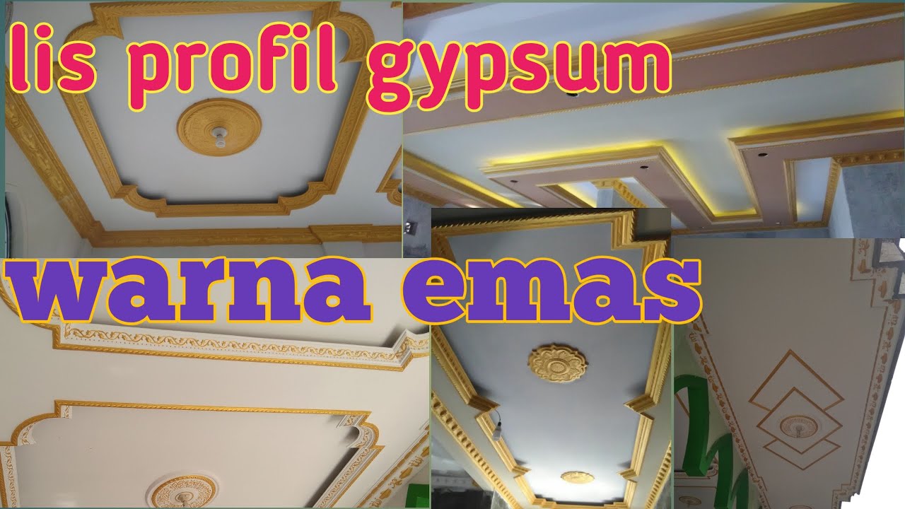 Detail Cat Gypsum Warna Emas Nomer 14