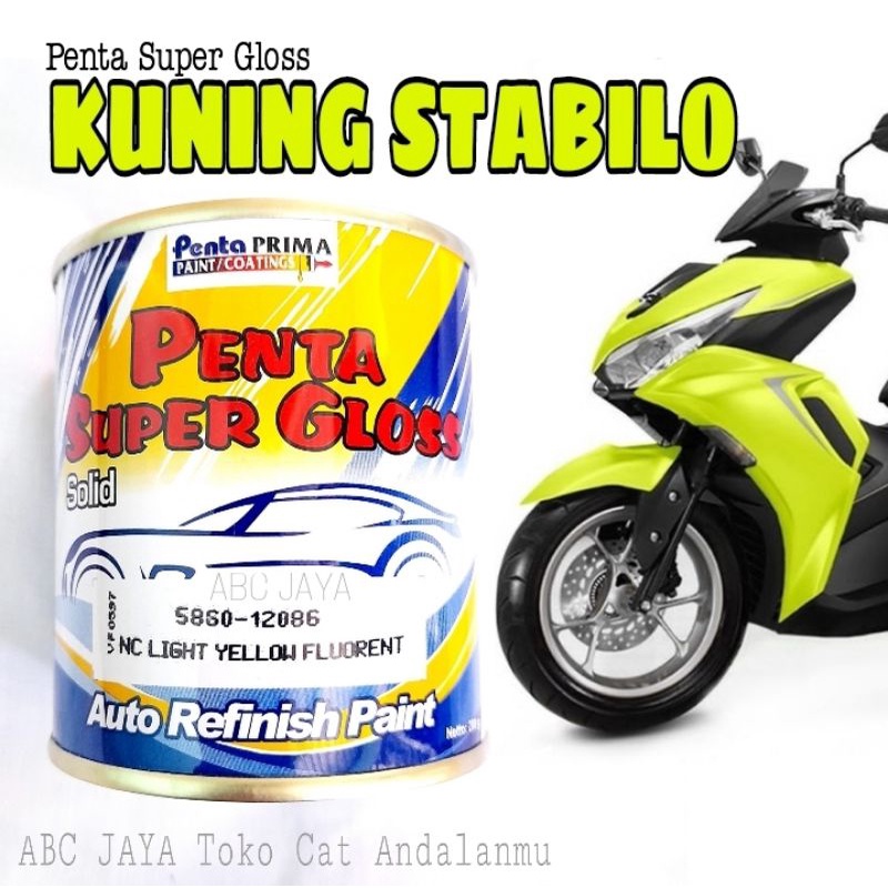 Detail Cat Hijau Stabilo Untuk Motor Nomer 30