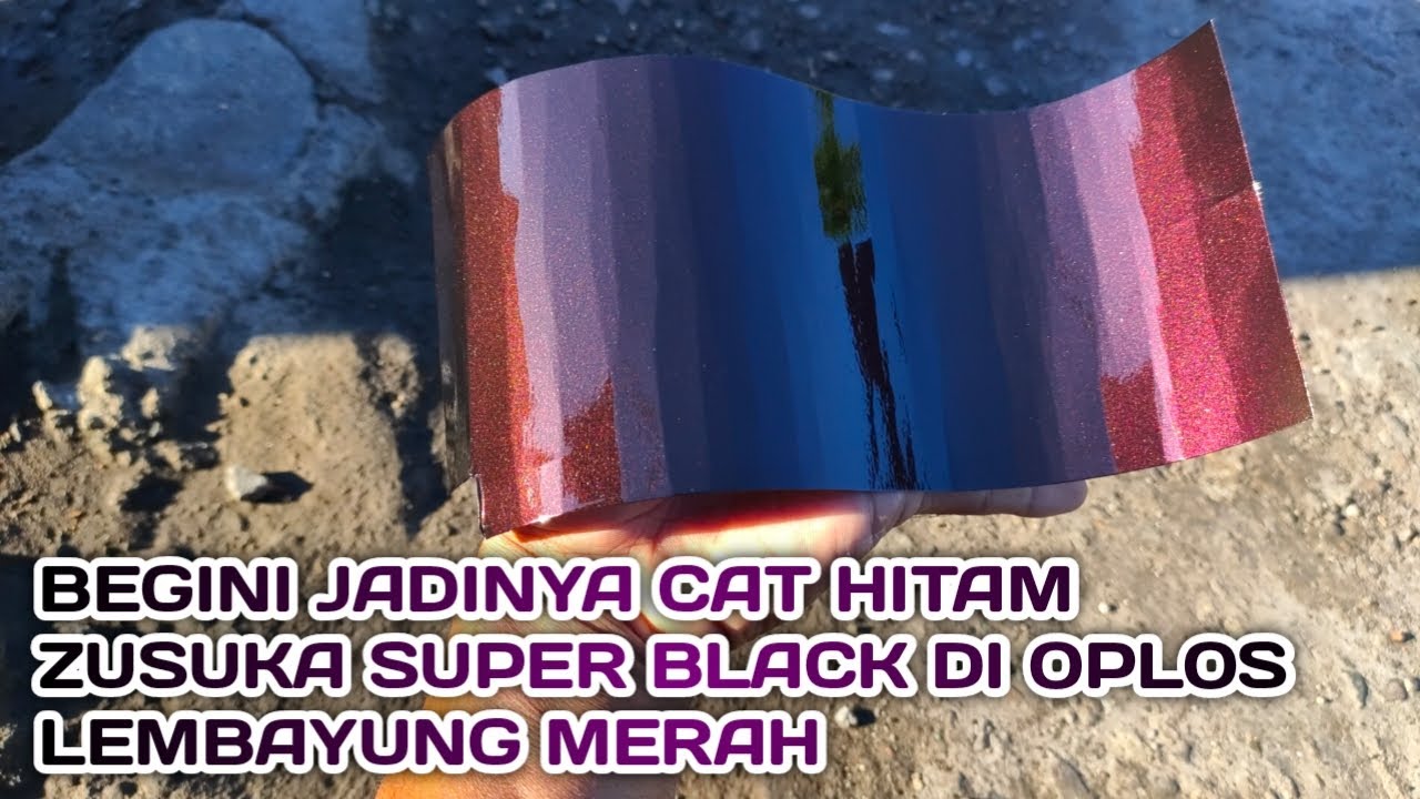 Detail Cat Hitam Lembayung Violet Nomer 26