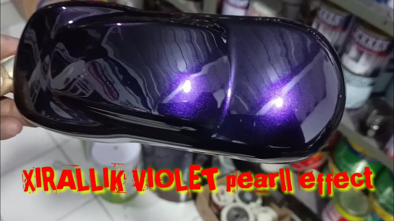 Detail Cat Hitam Lembayung Violet Nomer 10