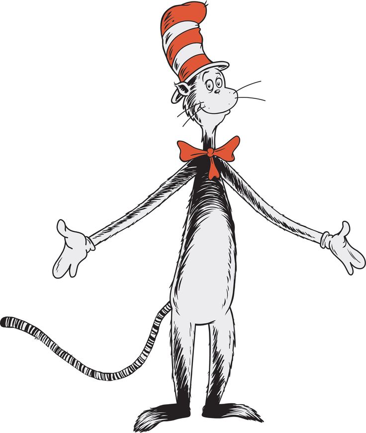 Detail Cat In The Hat Clipart Images Nomer 8