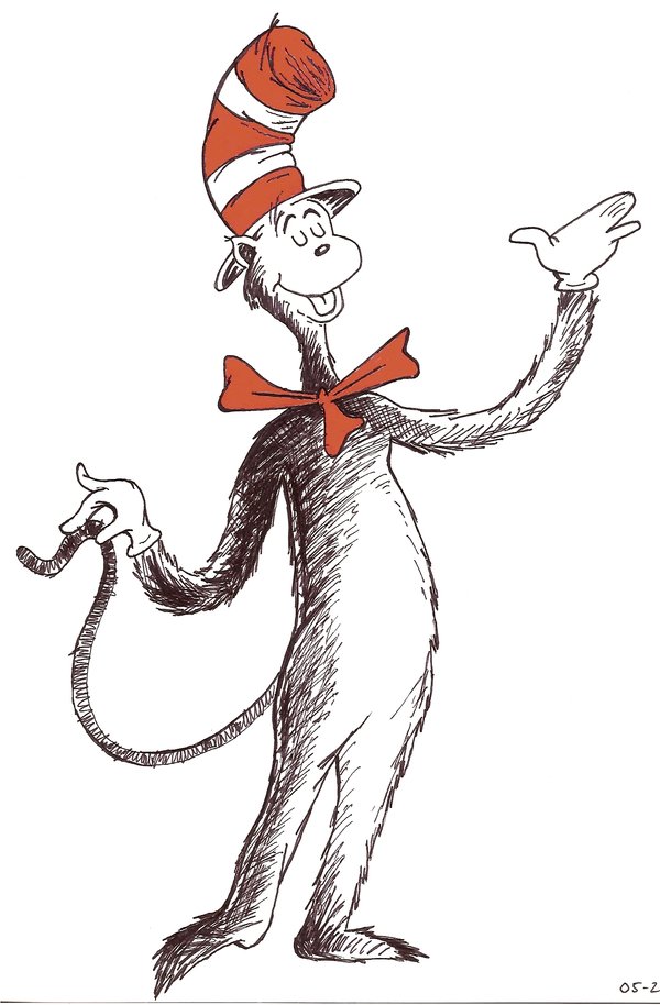 Detail Cat In The Hat Clipart Images Nomer 11