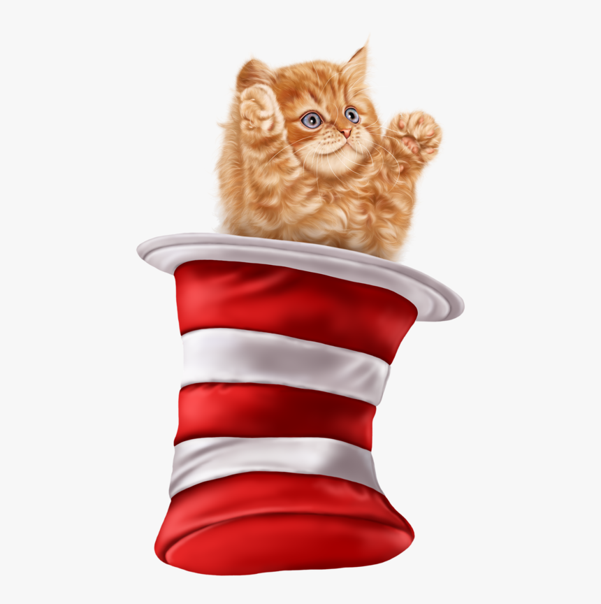 Detail Cat In The Hat Clipart Images Nomer 23