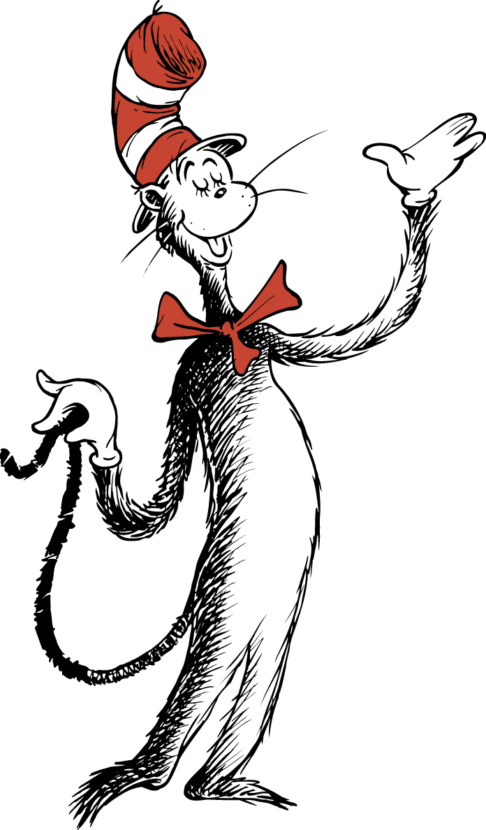 Detail Cat In The Hat Clipart Images Nomer 3