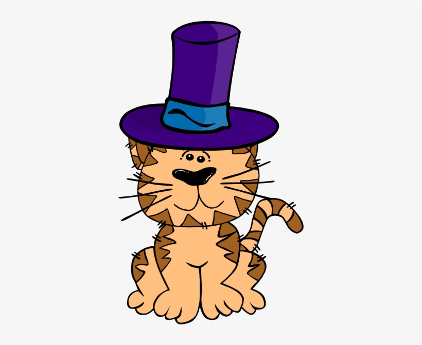 Detail Cat In The Hat Clipart Images Nomer 43