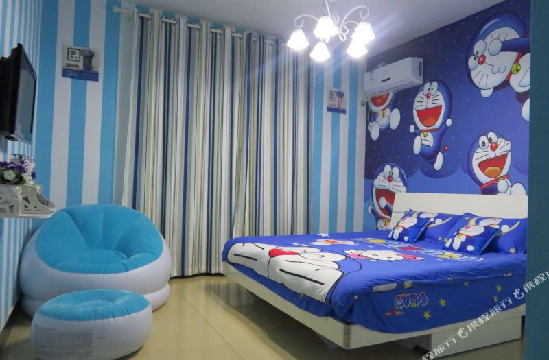 Detail Cat Kamar Doraemon Nomer 27