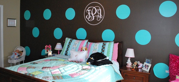 Detail Cat Kamar Motif Garis Nomer 13