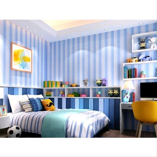 Detail Cat Kamar Motif Garis Nomer 43