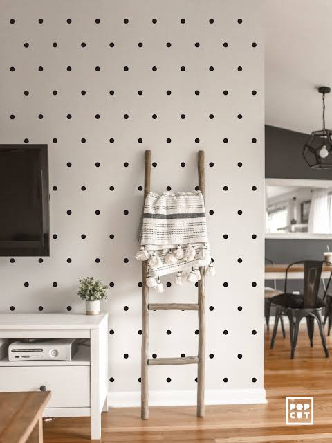 Detail Cat Kamar Polkadot Biru Nomer 18