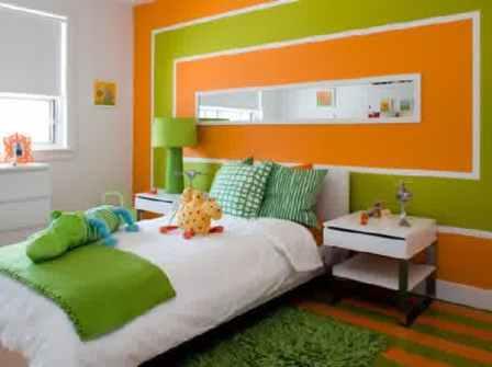 Detail Cat Kamar Warna Oren Nomer 30