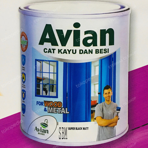 Detail Cat Kayu Hitam Doff Nomer 33