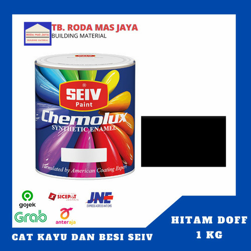 Detail Cat Kayu Hitam Doff Nomer 38