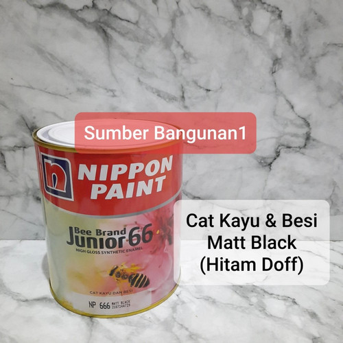 Detail Cat Kayu Hitam Doff Nomer 44