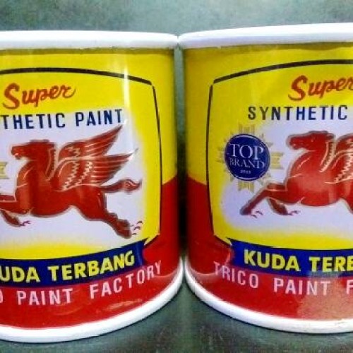 Detail Cat Kuda Terbang Warna Putih Nomer 7