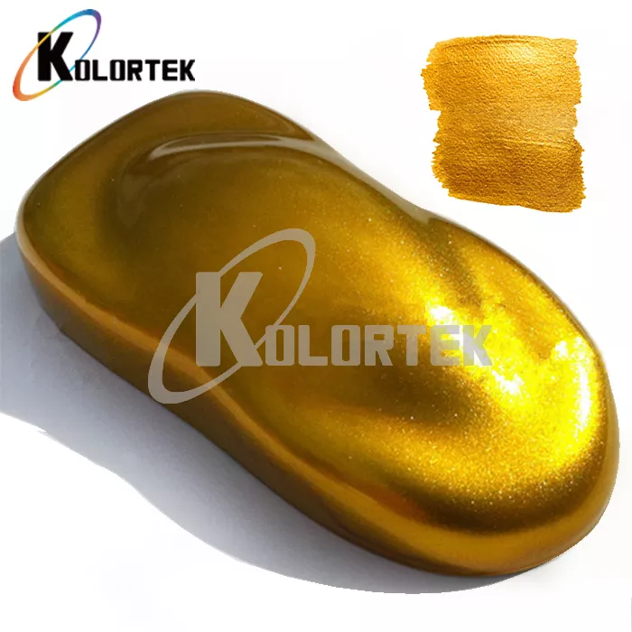 Detail Cat Kuning Emas Metalik Nomer 21