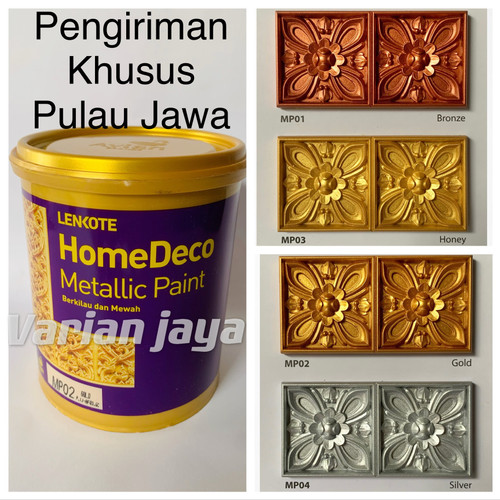 Detail Cat Kuning Emas Metalik Nomer 23