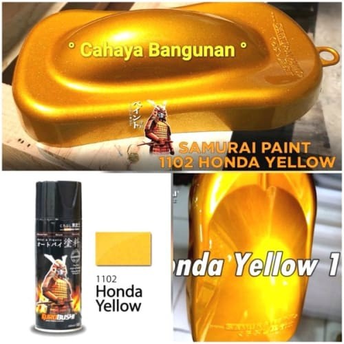 Detail Cat Kuning Emas Metalik Nomer 9