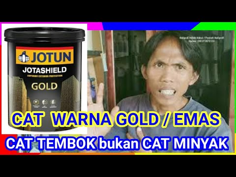 Detail Cat Kuning Emas Tembok Nomer 39