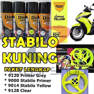 Detail Cat Kuning Stabilo Nomer 37