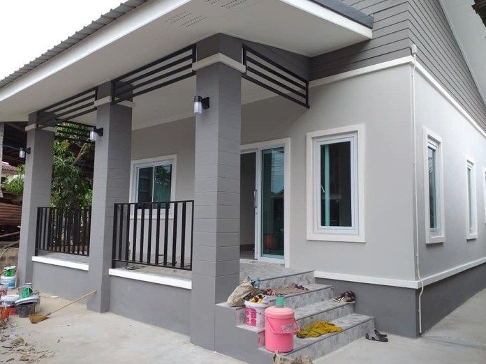 Detail Cat Luar Rumah Moden Nomer 15