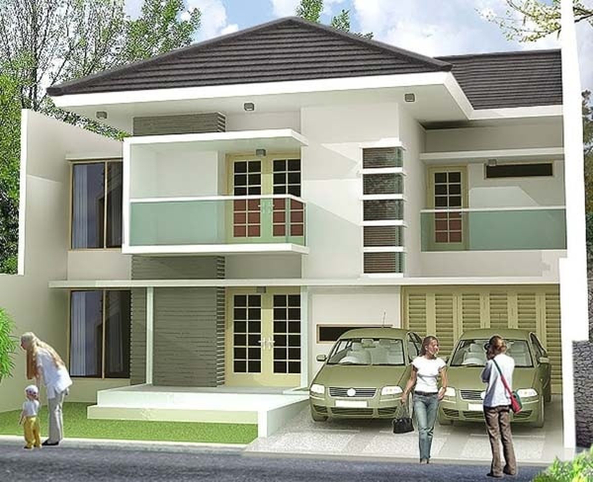 Detail Cat Luar Rumah Moden Nomer 24