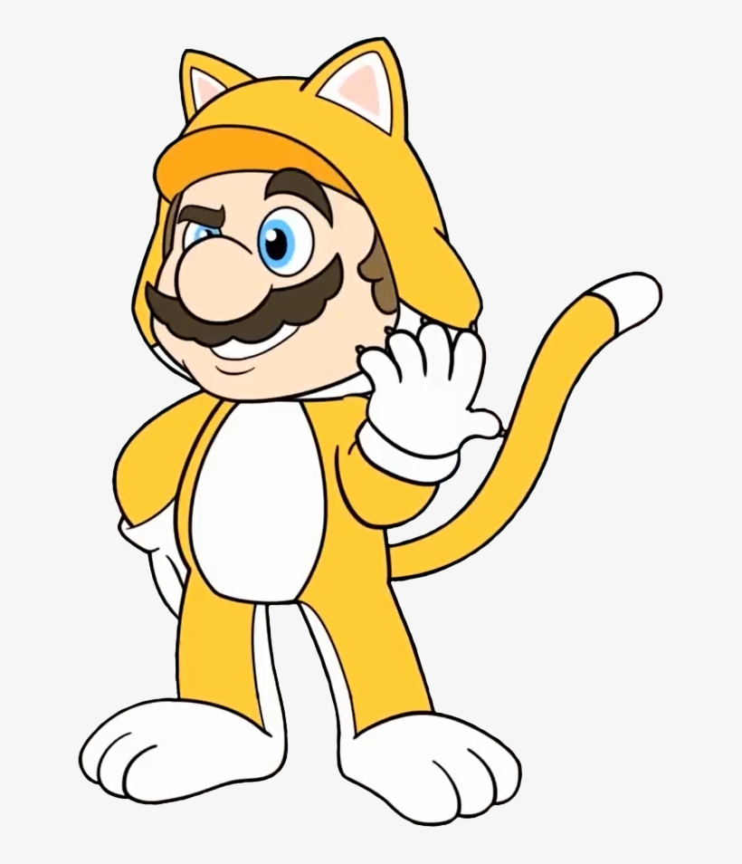 Detail Cat Mario Png Nomer 3