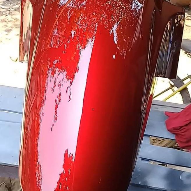 Detail Cat Merah Marun Metalik Nomer 11