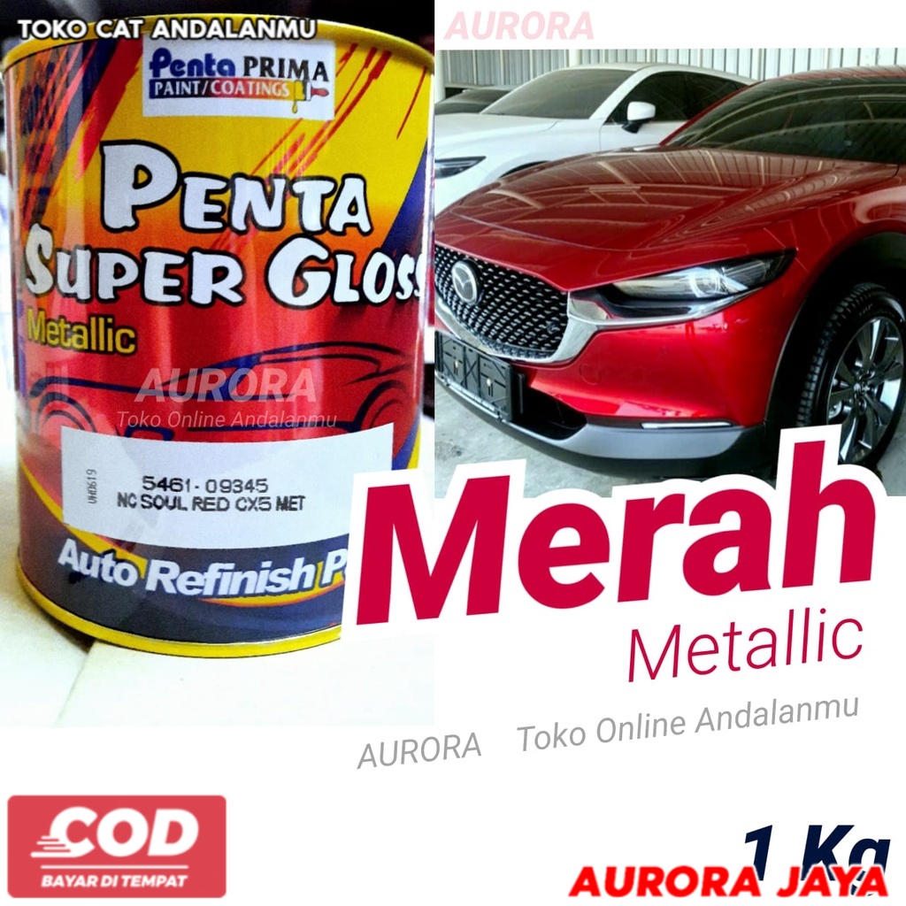 Download Cat Merah Marun Metalik Nomer 27