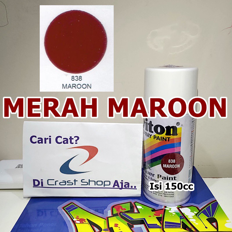 Detail Cat Merah Marun Metalik Nomer 7