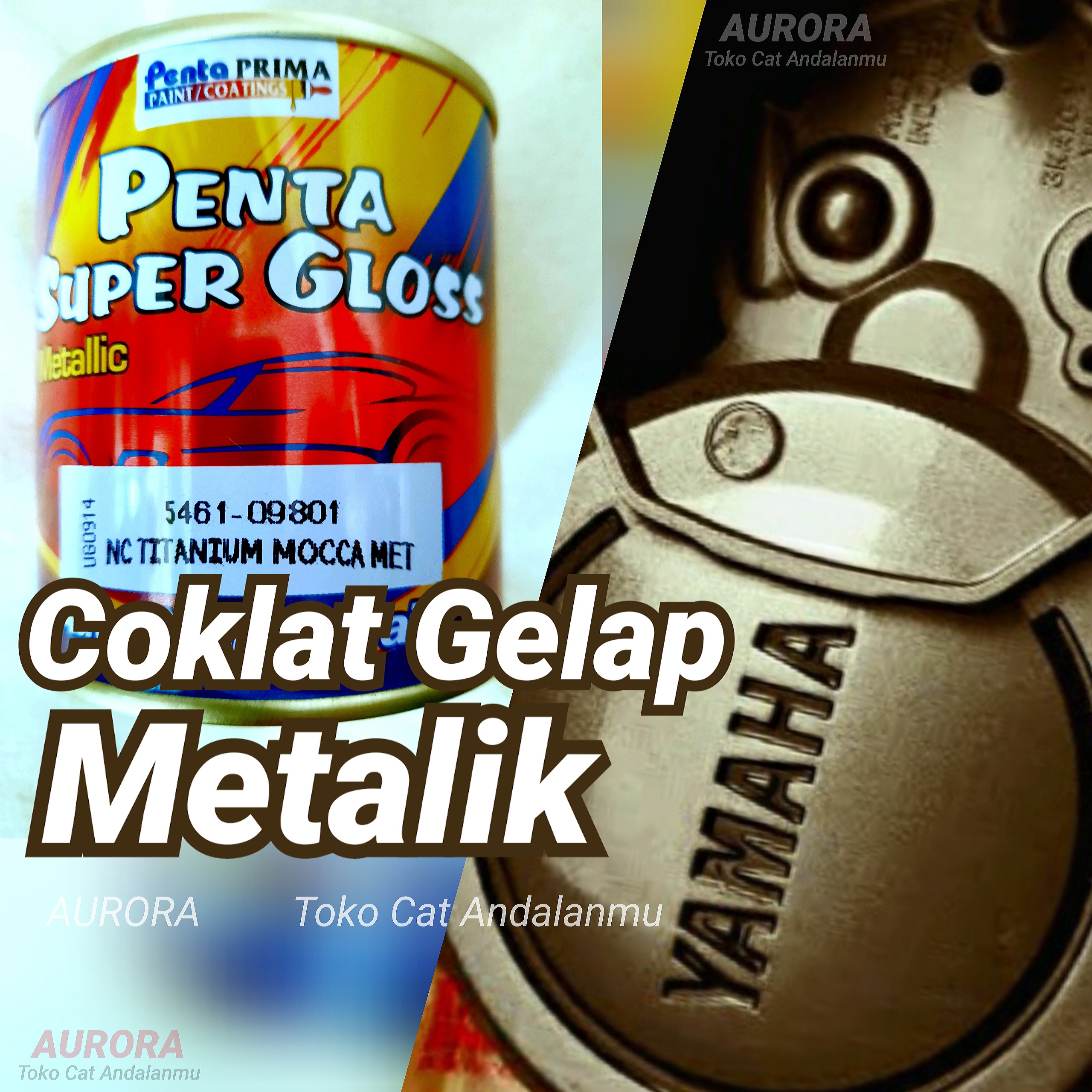 Detail Cat Mobil Coklat Muda Metalik Nomer 33