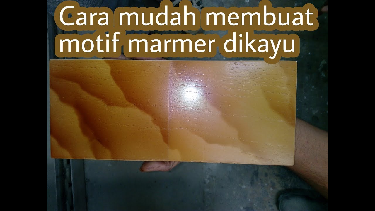 Detail Cat Motif Marmer Pada Kayu Nomer 8