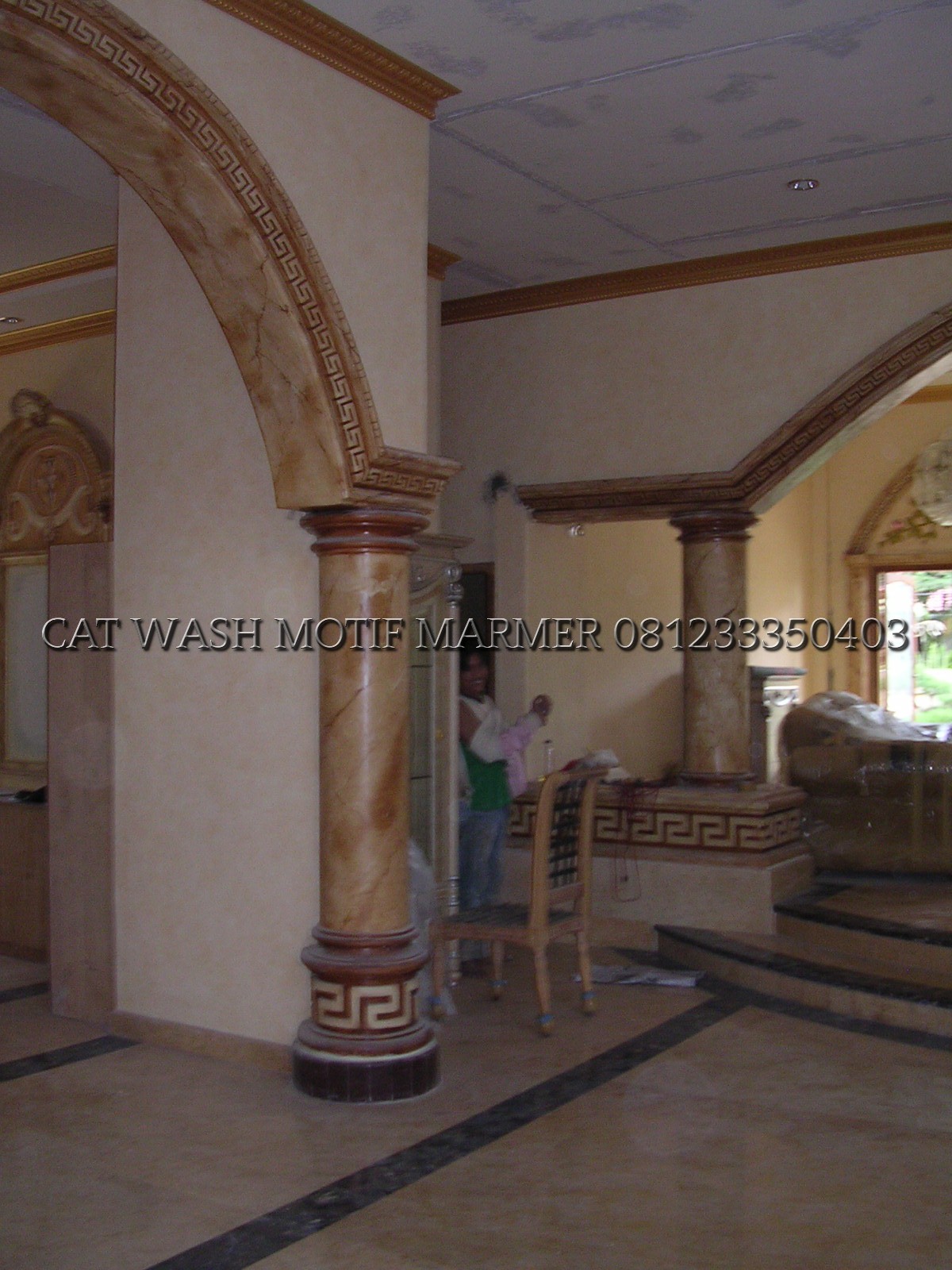 Detail Cat Motif Petir Nomer 15