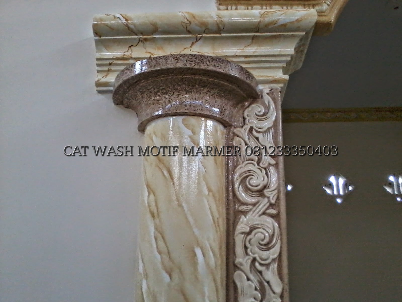 Detail Cat Motif Petir Nomer 4