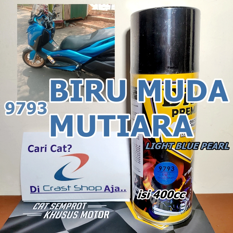 Detail Cat Motor Biru Dongker Nomer 14