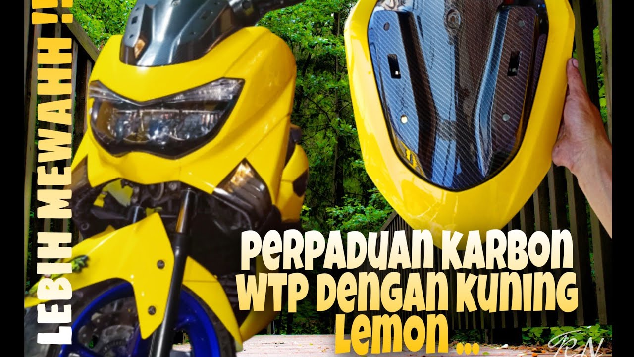 Detail Cat Motor Kuning Lemon Nomer 16