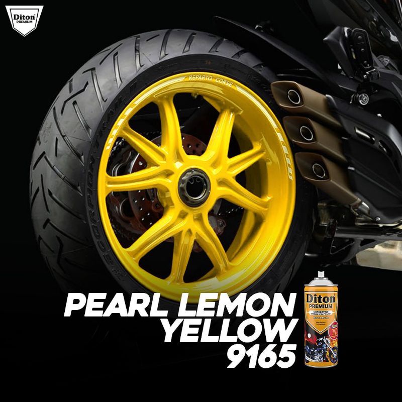 Detail Cat Motor Kuning Lemon Nomer 30