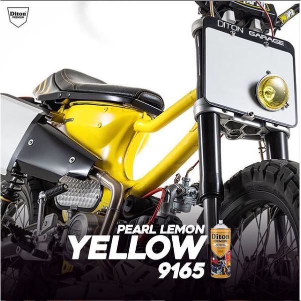 Detail Cat Motor Kuning Lemon Nomer 31