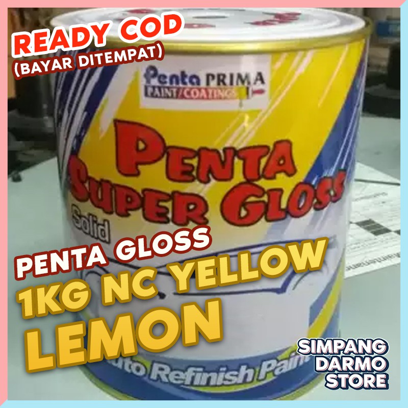 Detail Cat Motor Kuning Lemon Nomer 33