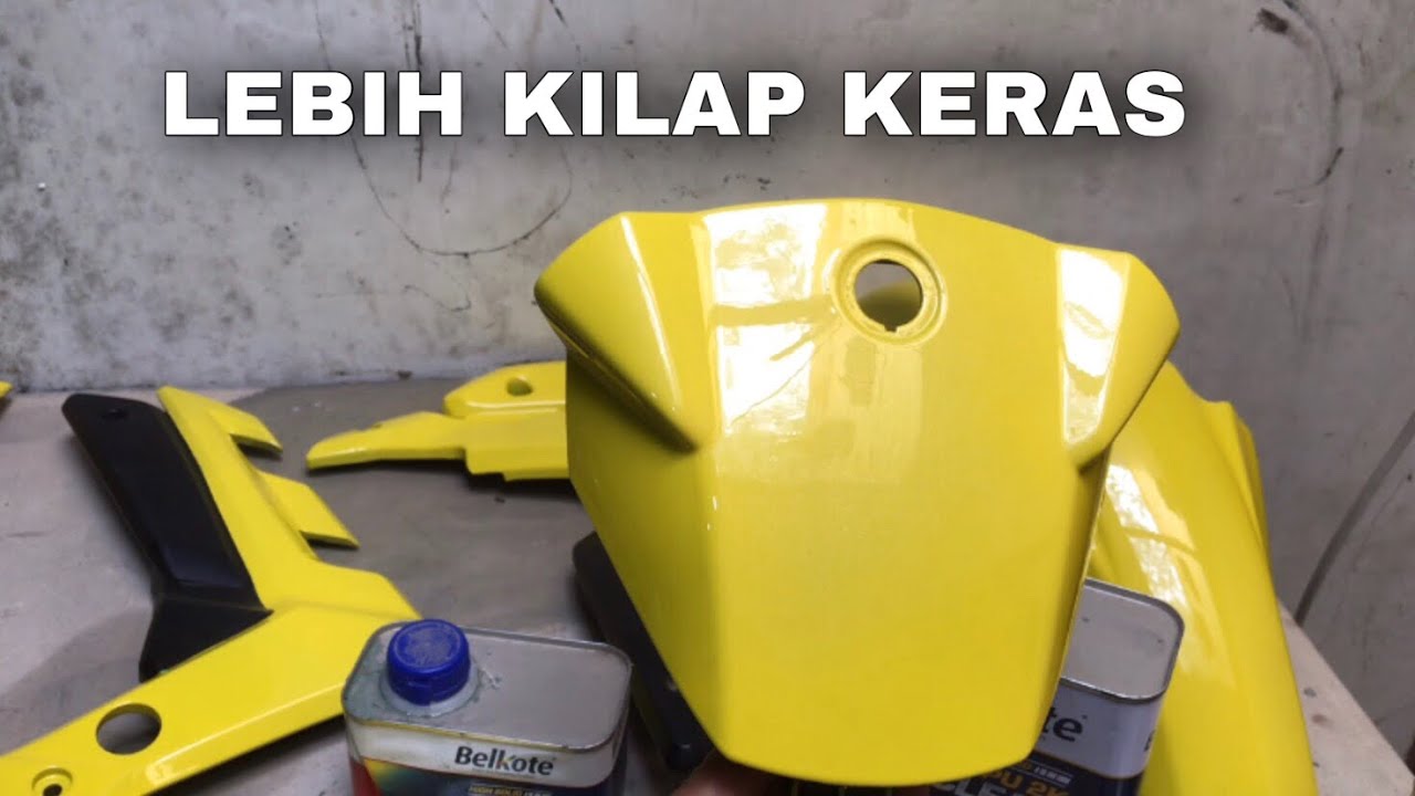 Detail Cat Motor Kuning Lemon Nomer 45