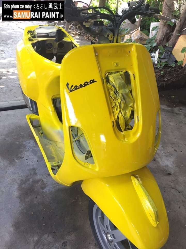 Detail Cat Motor Kuning Lemon Nomer 6