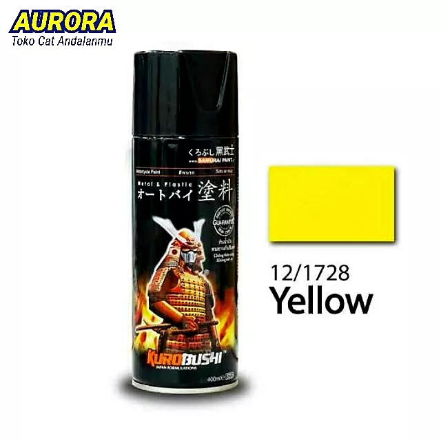 Detail Cat Motor Kuning Lemon Nomer 52