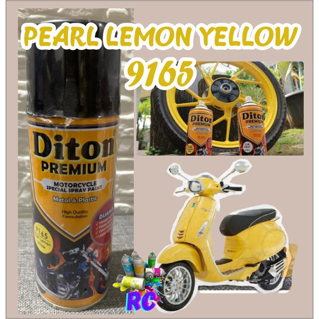 Detail Cat Motor Kuning Lemon Nomer 54