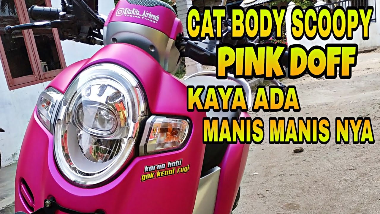 Detail Cat Motor Warna Pink Magenta Nomer 13