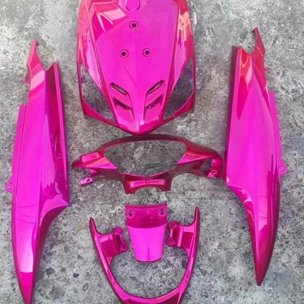 Detail Cat Motor Warna Pink Magenta Nomer 3