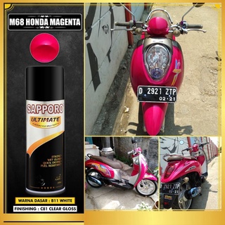 Detail Cat Motor Warna Pink Magenta Nomer 26