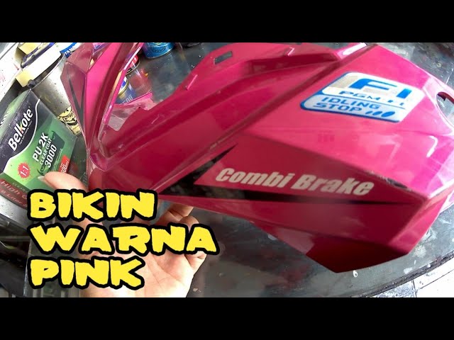 Detail Cat Motor Warna Pink Magenta Nomer 33