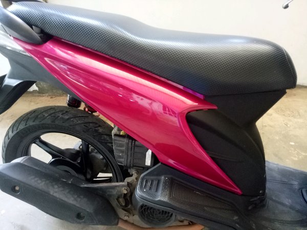 Detail Cat Motor Warna Pink Magenta Nomer 48