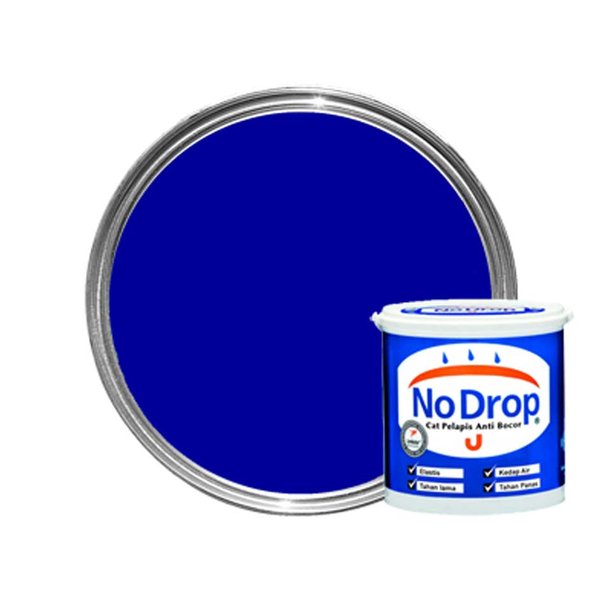 Detail Cat No Drop Warna Biru Nomer 21